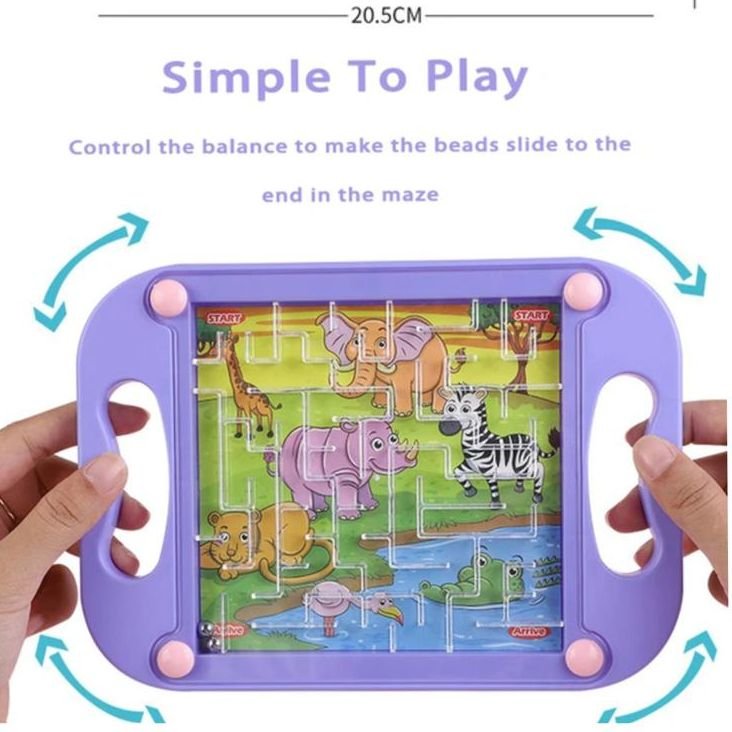 Children 3D Maze Educational Toy Baby Balance Ball Maze Board Puzzle Montessori Maze Balance Game Popular Toys Gift For children