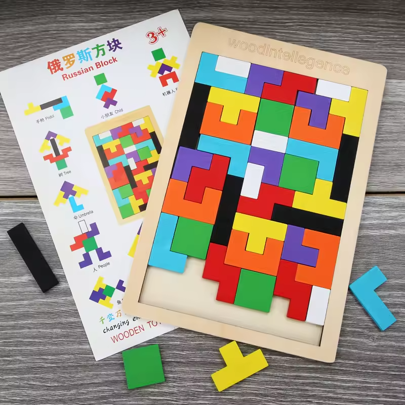 Educate and Entertain with Children's Colorful Gigso Board - Wooden Puzzle Toys - Intellectual Educational Toys for Kids - Easy To use and Clean